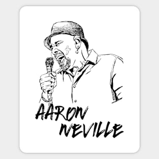 Aaron Neville Sticker